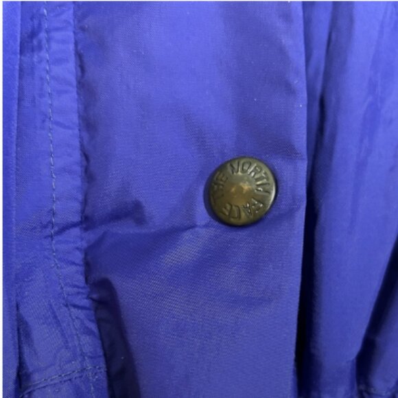 The North Face Gore-Tex Jacket Women’s Small – Blue Black Waterproof Hooded - Picture 13 of 15